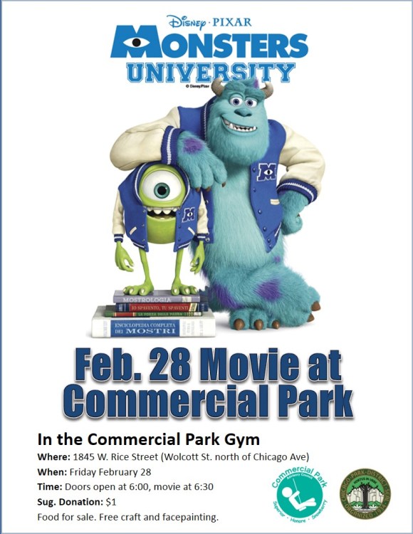 Hope you'll join us for a film and some pizza February 28th!